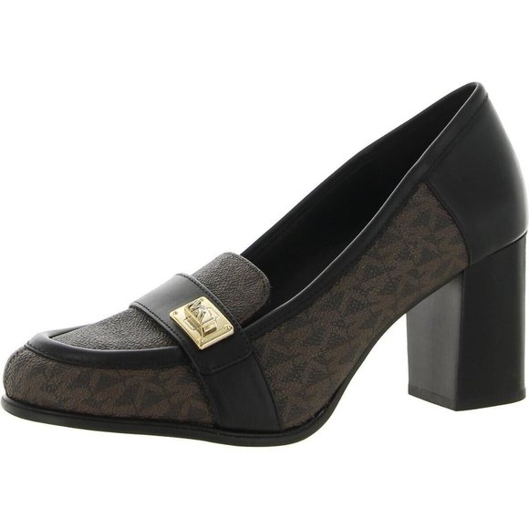 Michael Kors Padma Signature Mid Loafer Pump - Picture 1 of 4